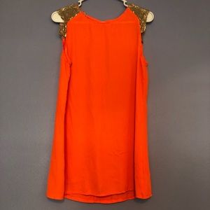 Blouse-material dressy shirt.